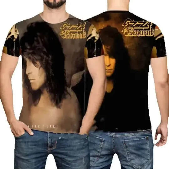 Discover Ozzy Osbourne 3D T-Shirt, Ozzy Osbourne 1948-2025 Shirt