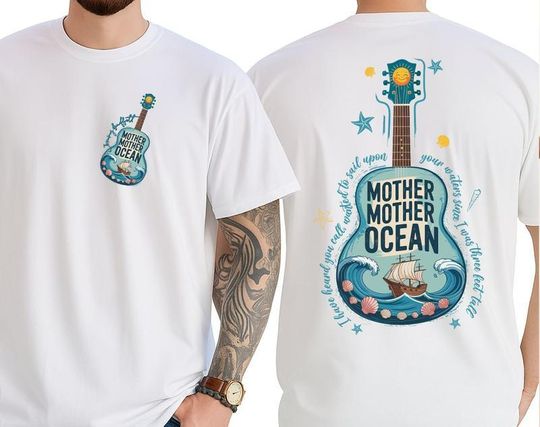 Discover Mother Ocean J.B Ver2 T-shirt, Unisex BeachShirt