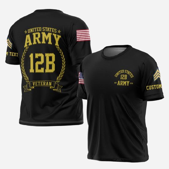 Discover Customized Army MOS 3D T-shirt
