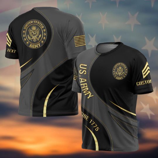 Discover Customized Shirts U.S Veteran Proudly Served