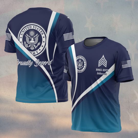 Discover Customized U.S Veteran Proudly Served