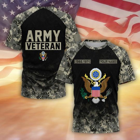 Discover Customized US Veterans Camouflage Pattern