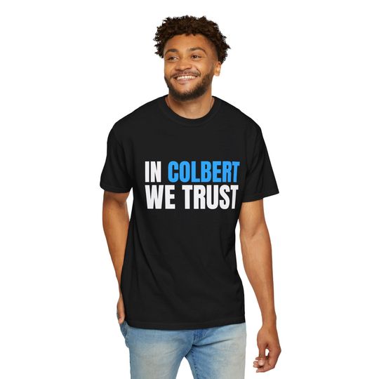 Discover In Colbert We Trust Shirt, Stand with Colbert, Support Free Speech Shirt