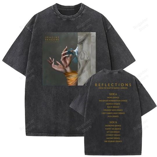 Discover Imagine Dragons Loom Tee, Rock Graphic wash shirt