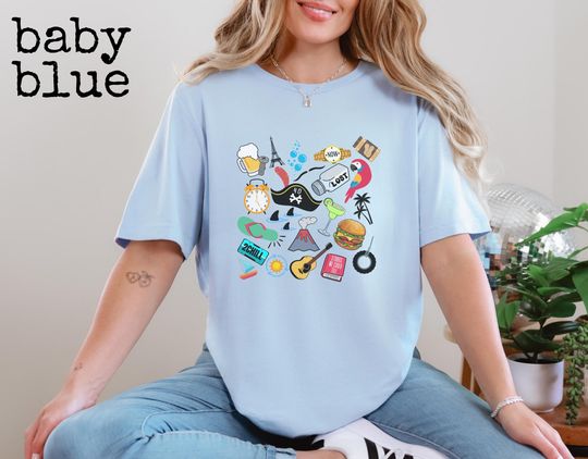 Discover Jimmy Buffett Song Lyrics Graphic Tee, Buffett Music Shirt