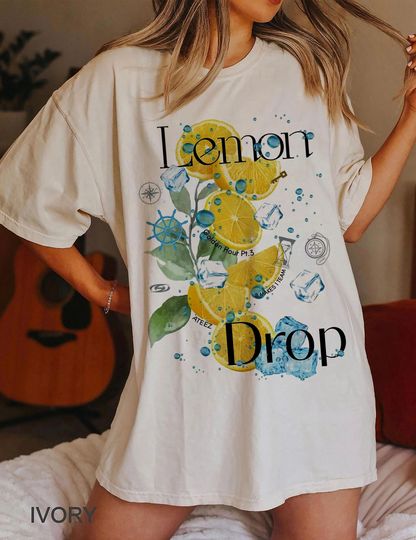 Discover Vintage Ateez Lemon Drop Golden Hour Shirt, Ateez In Your Fantasy