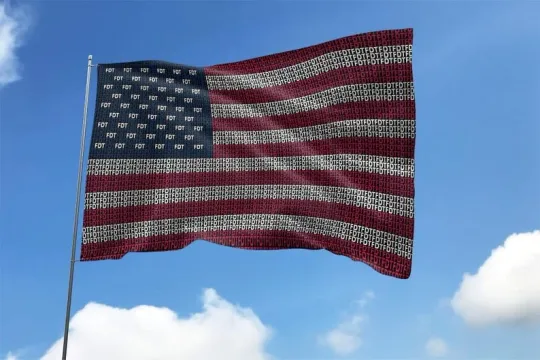 Discover FDT American Flag Anti Trump Rejecting Kings Since 1776 Anti Maga Flag