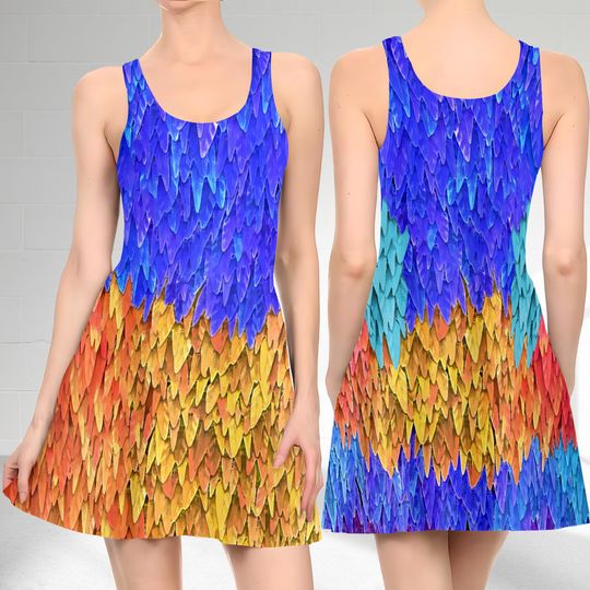 Discover Disneyyy Kevin From Up Inspired Skater Dress,