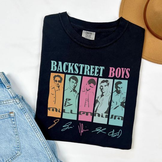 Discover Backstreet Boys Millennium Tour Music Shirt, Bring Memory Back, Backstreet Boy Band