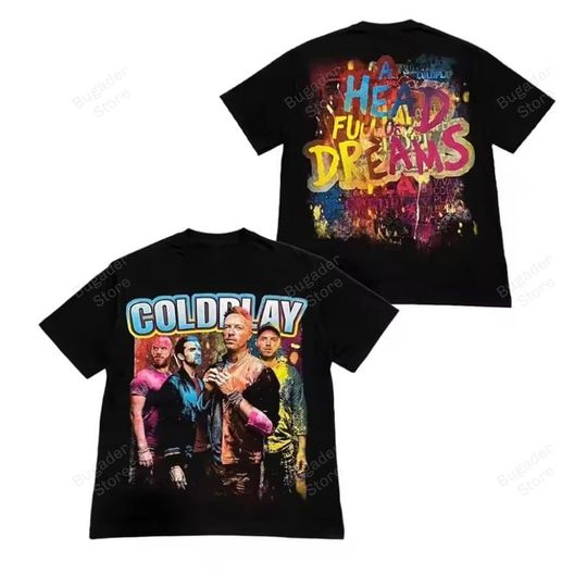 Discover Coldplay Concert 2025 Shirt, Coldplay Tour Band Tee