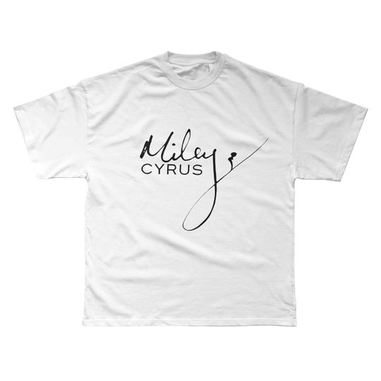 Discover Miley Cyrus Logo T-Shirt
