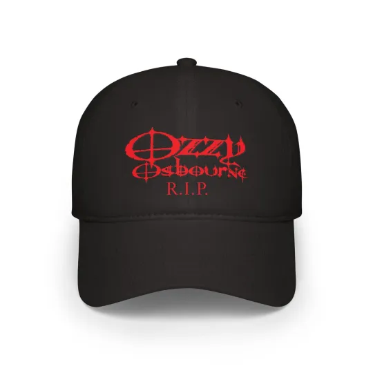 Discover Ozzy Osbourne R.I.P. Baseball Cap