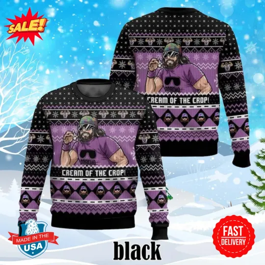 Discover The Cream Of The Crop Ugly Christmas Sweater
