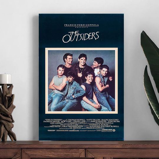 Discover The Outsiders Movie Poster,Home Decor Poster,Room Decoration Printing,Photo Wall Art Poster,Canvas Print,Christmas Gift