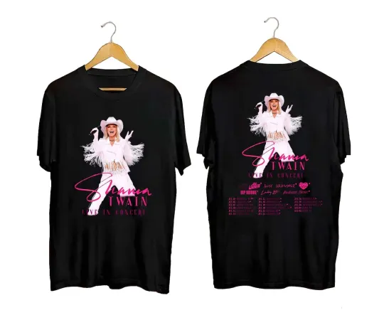 Discover Shania Twain Tour 2025 Shirt
