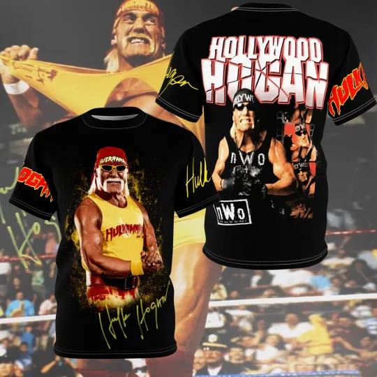 Discover Hulk Hogan 3D Tshirt All Over Print Shirt Unisex