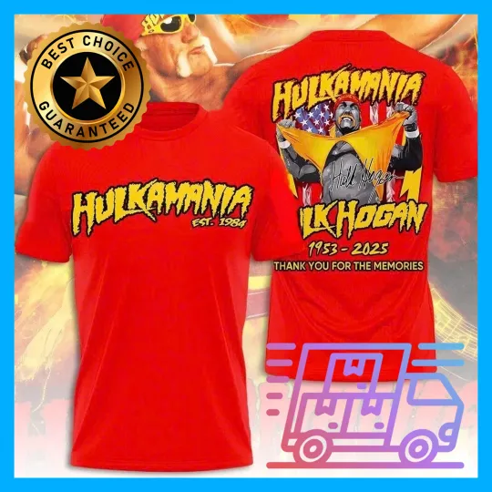 Discover Hulk Hogan Hulkamania Est 1984 T-shirt