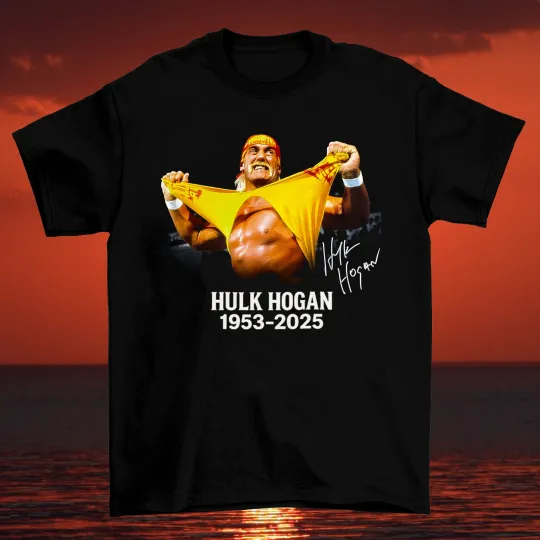 Discover NEW Rip Hulk Hogan 1953-2025 T Shirt