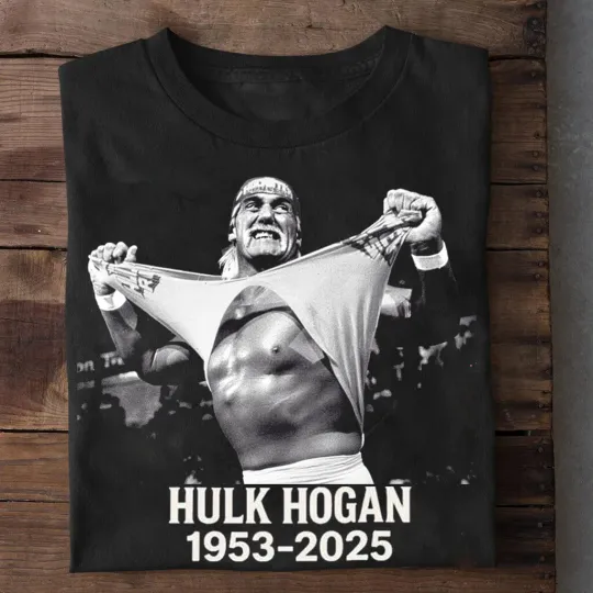 Discover RIP Hulk Hogan Hulkamania 1953- 2025 T Shirt