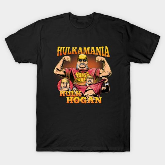 Discover hulkamania - Hulk Hogan - T-Shirt