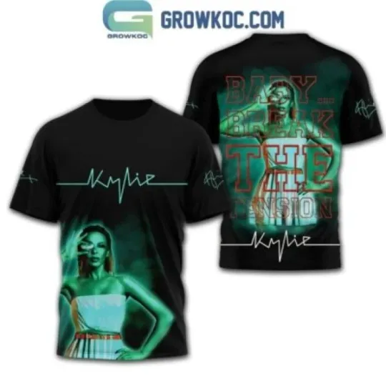 Discover Kylie Minogue Baby Break The Tension For Me T-Shirt 3D All size S-5XL ES133
