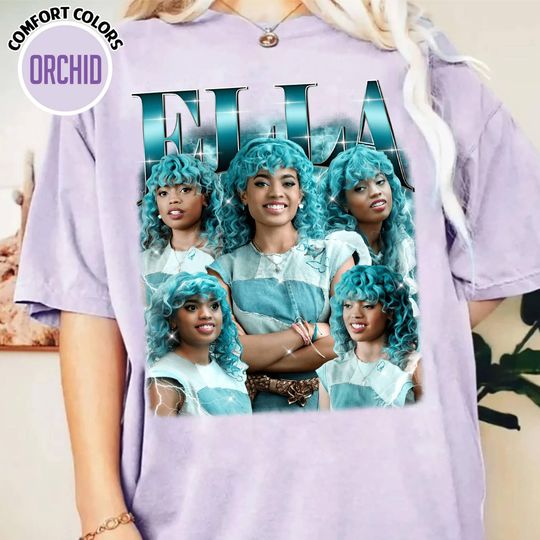 Discover Ella Homage Bootleg Shirt, Ella DisneyChannel The Rise Of Red 90s