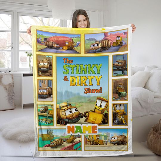 Discover Stinky And Dirty Show Birthday Blanket, Stinky And Dirty Show Blanket Birthday Gift, Christmas Decoration SK2216