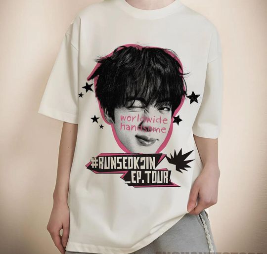 Discover Vintage Run Seokjin Ep Tour 2025 Shirt, Jin Tour 2025 Shirt, Jin Dont Say You Love Me,