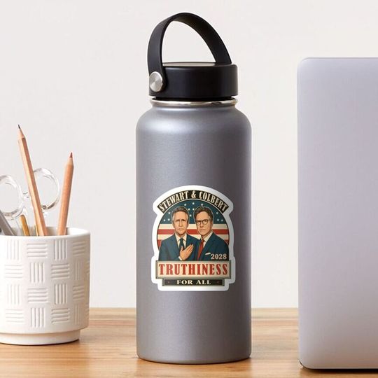 Discover Stewart Colbert Sticker