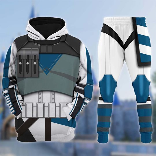 Discover Clone Trooper Halloween Costume Hoodie, Starr Warss 3D Costume Sweatshirt, Movie Character Costume 3D Sweatshirt, Warrior All Over Print Shirt
