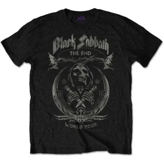 Discover Black Sabbath Ozzy Osbourne The End World Tour T-Shirt