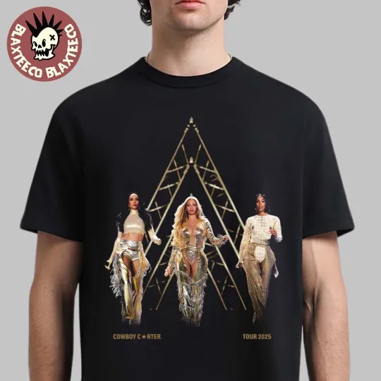 Discover Beyonce Destiny’s Child X Cowboy Carter Tour 2025 Legacy T-Shirt