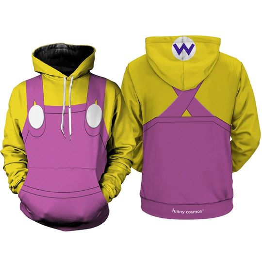 Discover Wario 3D Full Over Print Hoodie,