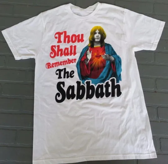 Discover RARE Black Sabbath Ozzy White Short Sleeve Unisex T-Shirt S-XL