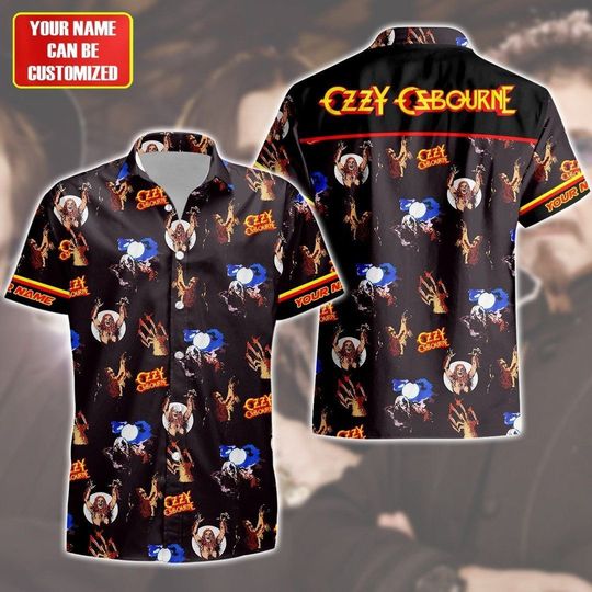 Discover Ozzy Osbourne Hawaiian Shirt, Summer Aloha Music Hawaiian Shirt