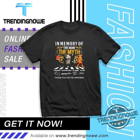 Discover The Man The Myth Hulk Hogan Ozzy Osbourne Chuck Mangione Shirt