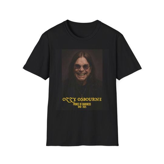 Discover Vintage Ozzy Osbourne Rock Tee, Gift for Music Lovers