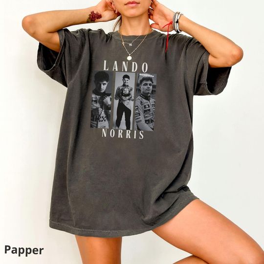 Discover Lando Norris Shirt, Limited Lando Norris Vintage T-Shirt