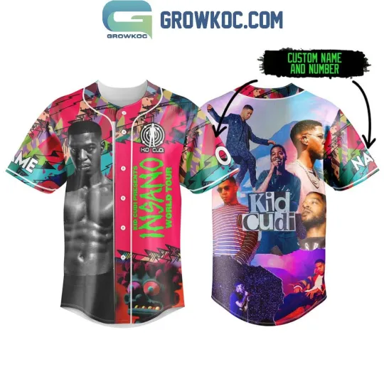 Discover Kid Cudi Insano World Tour Personalized Baseball Jersey Sunny Shirt