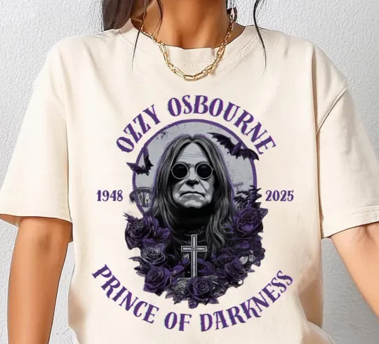 Discover Ozzy Osbourne Shirt, Ozzy Osbourne RIP Shirt, Musician, Heavy Metal Unisex Shirt