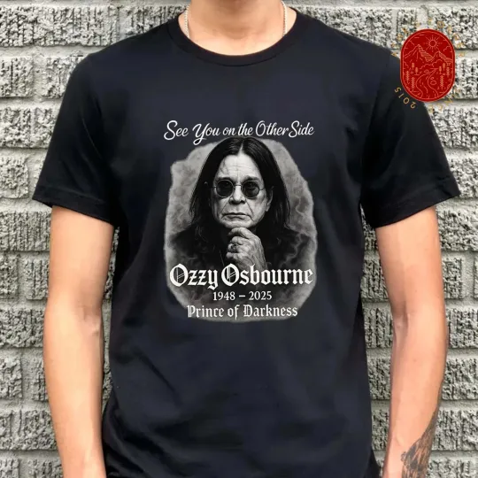 Discover Ozzy Osbourne See You On The Other Side RIP T-Shirt