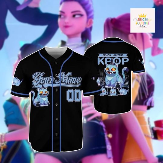 Discover Demon Hunter Tiger Baseball Jersey, Derpy The Tiger And Bird
