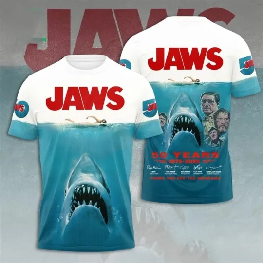 Discover Jaws Thank You 50 Years T Shirt