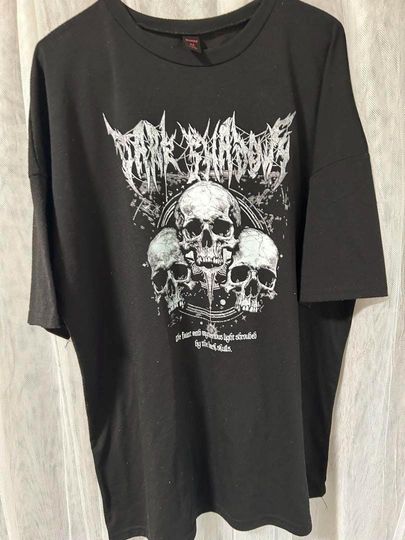 Discover Vintage Y2k Affliction Grunge Punk Men Gothic T-shirt