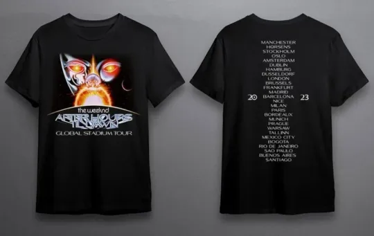 Discover Comfort Colors Weeknds The After Hours Til Dawn 2023 Tour Classic T-Shirt