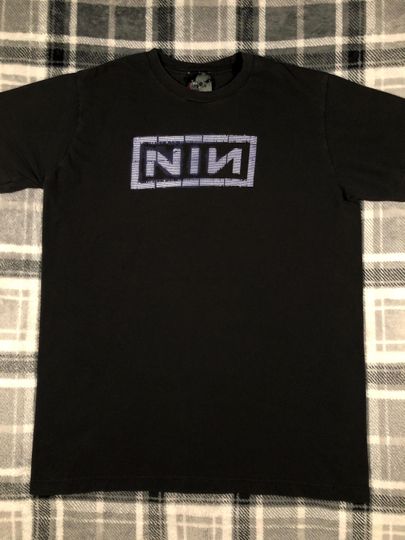 Discover NIN Vintage Nine Inch Nails With Teeth 2005 Industrial Metal Rock T-Shirt