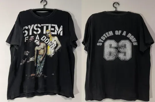 Discover SYSTEM OF DOWN 69 Band Unisex T-Shirt