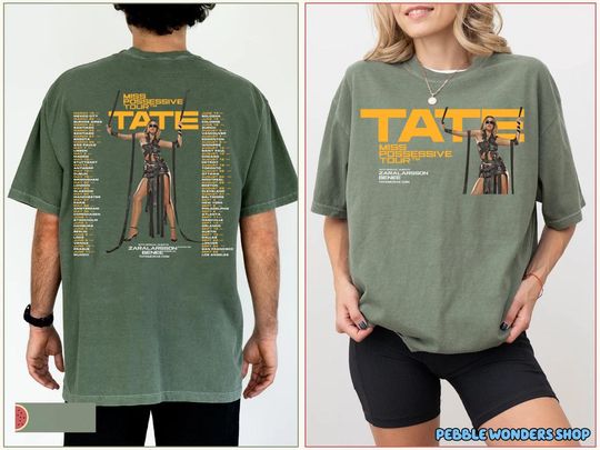Discover Tate McRae Concert Shirt, Tate McRae Miss Possessive Tour 2025 Shirt