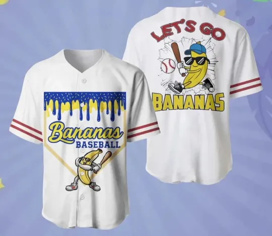 Discover New Gift Savannah Bananas Baseball Jersey Team