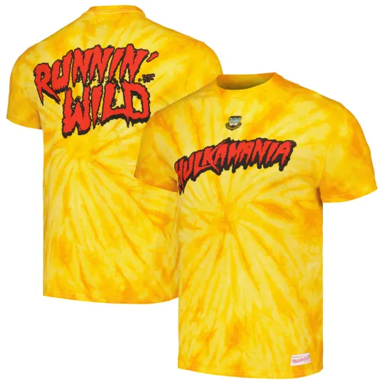 Discover RIP Hogan 1953-2025 Men's Yellow Hulk Hogan Hulkamania  3D Shirt